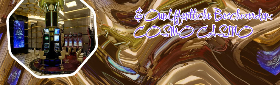 Cosmo casino anmelden