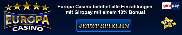 10% Bonus Europacasino